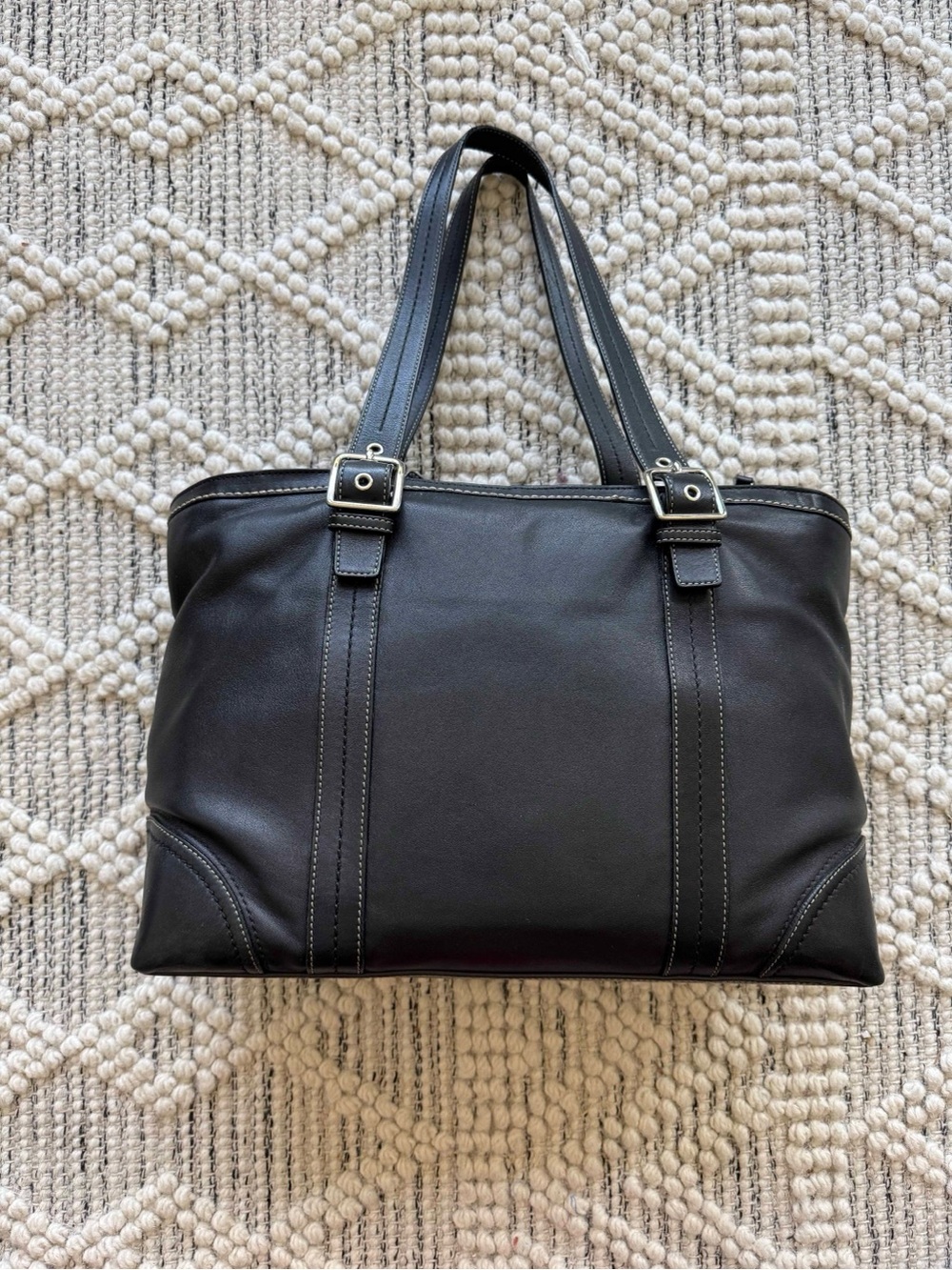 Coach Hampton Tote Vintage Shoulder Bag F 12609 ,excellent condition - Picture 2 of 13